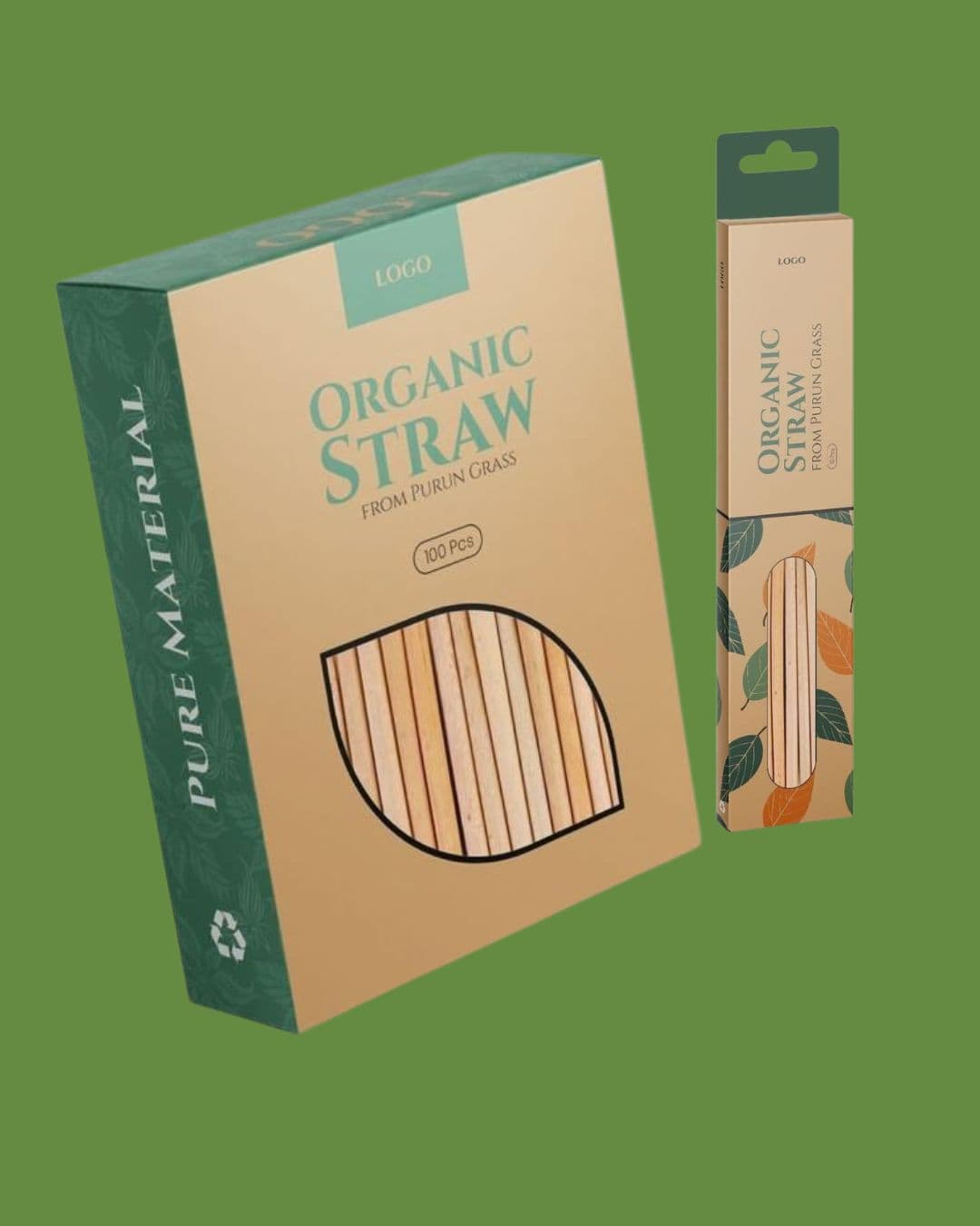 Organic Straw by PM (Pure Material)